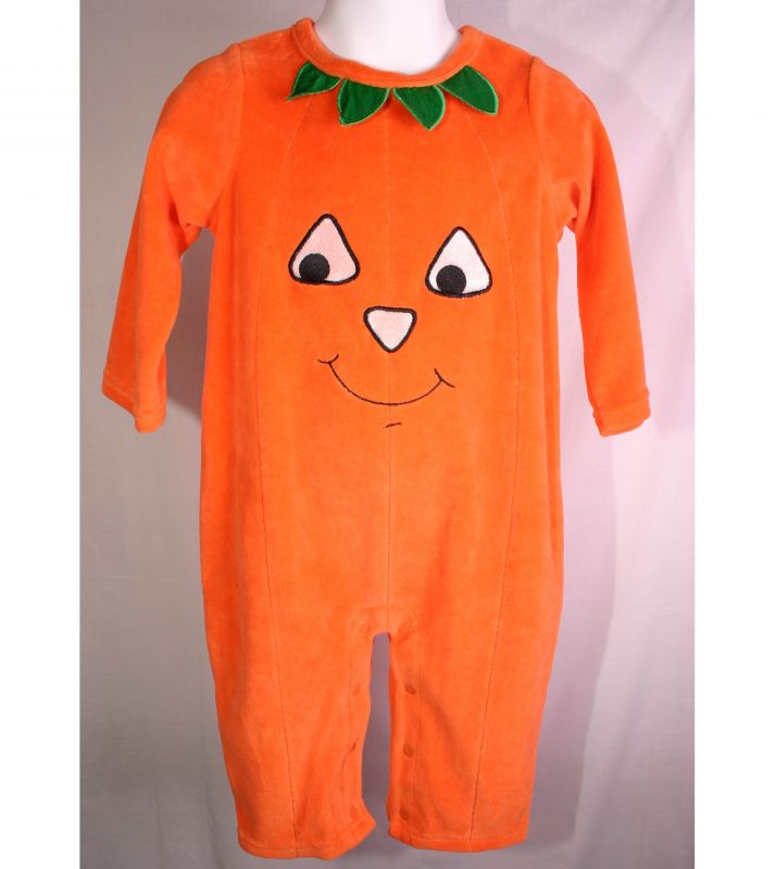 Picture of Creations Infant Pumpkin Body Suit Halloween Holiday Nwt Size 18 Months