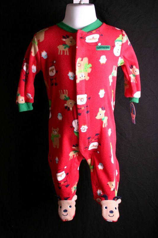 Picture of Carters Red My 1st Christmas Reindeer Sleep And Play Nwt Newborn 